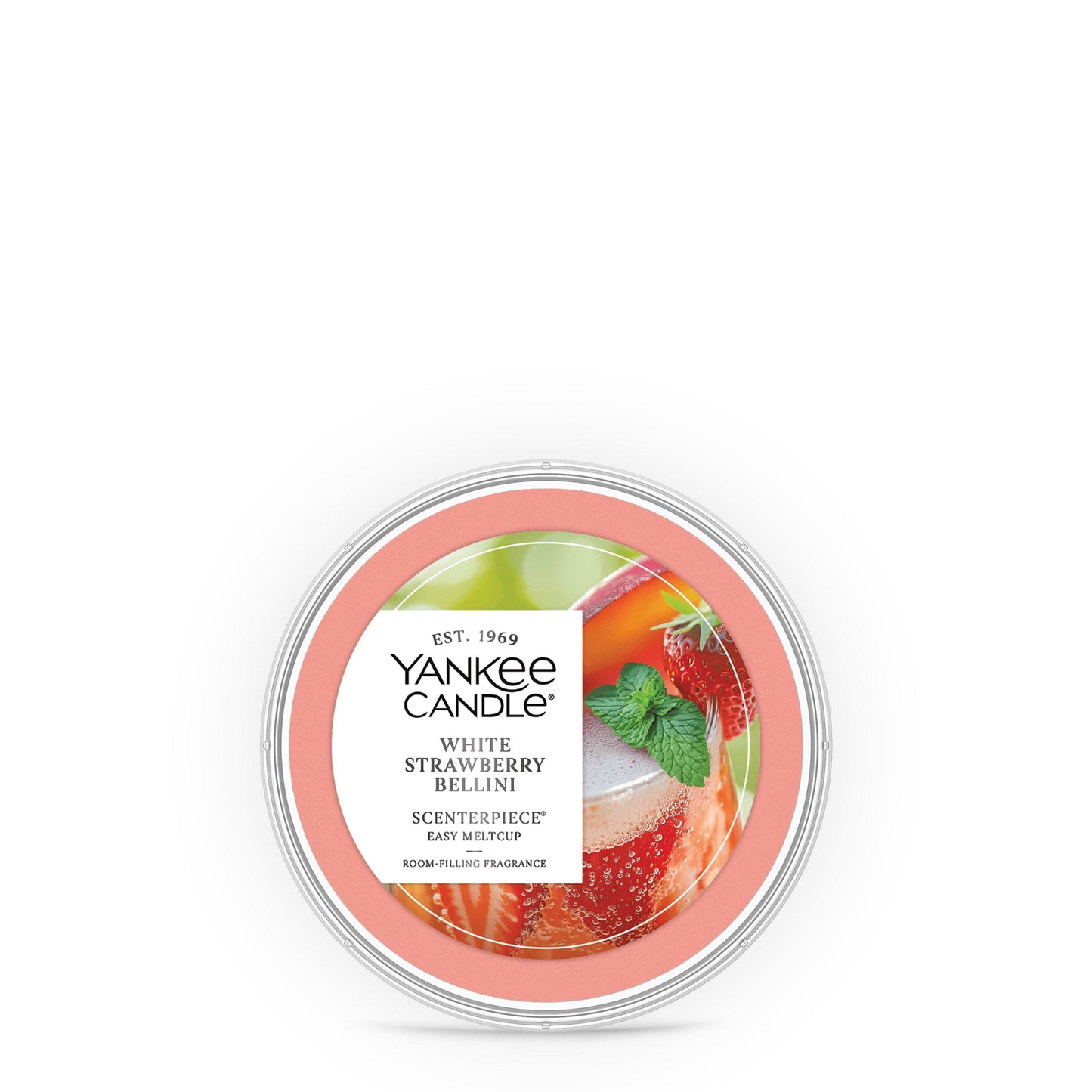 White Strawberry Bellini Drop 6-0579