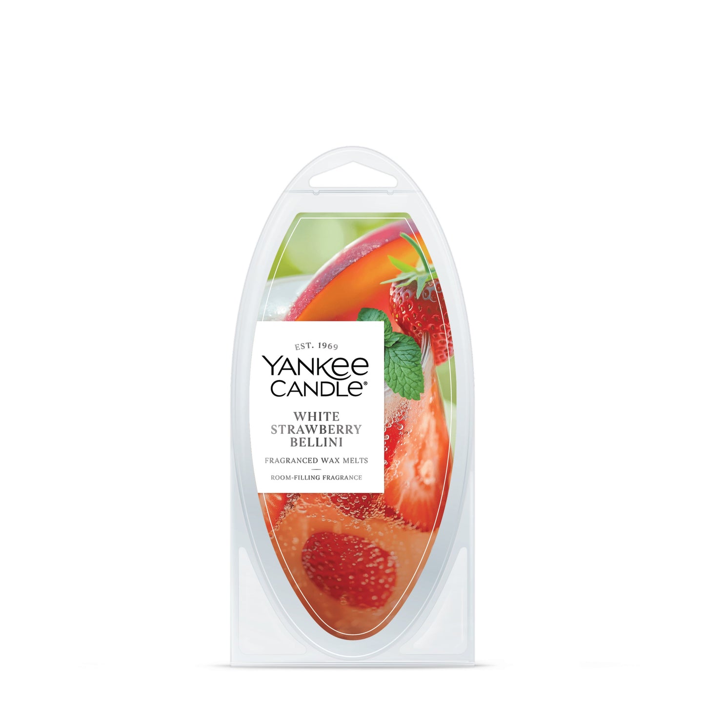 White Strawberry Bellini Drop 6-0579