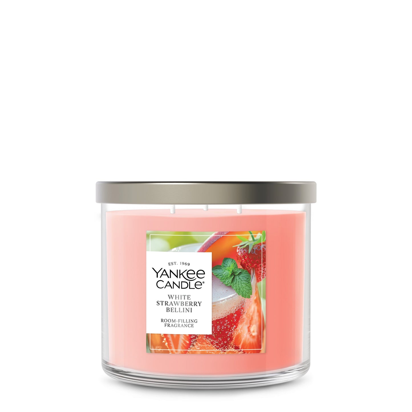 White Strawberry Bellini Drop 6-0579